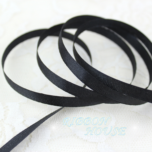 Ribbon Wired Satin - (25 yards/roll) 1/4