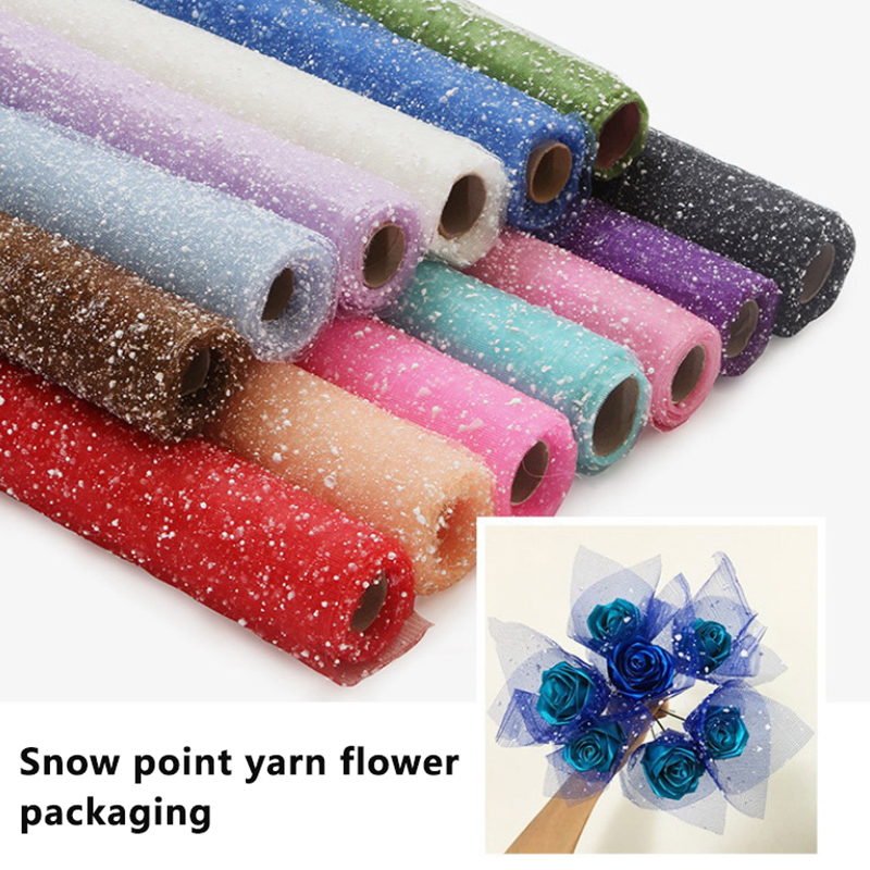 Florist Supply Paper - 1Roll Irregular Hollow Net Flower Wrapping