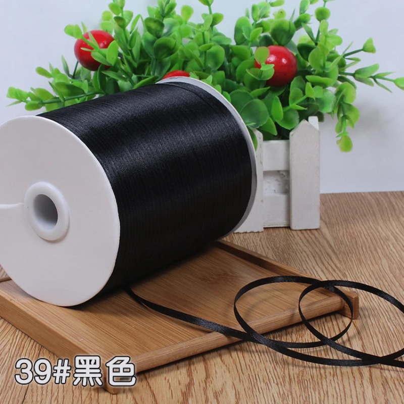 Ribbon Wired Satin - (10 meters/lot) 1/8