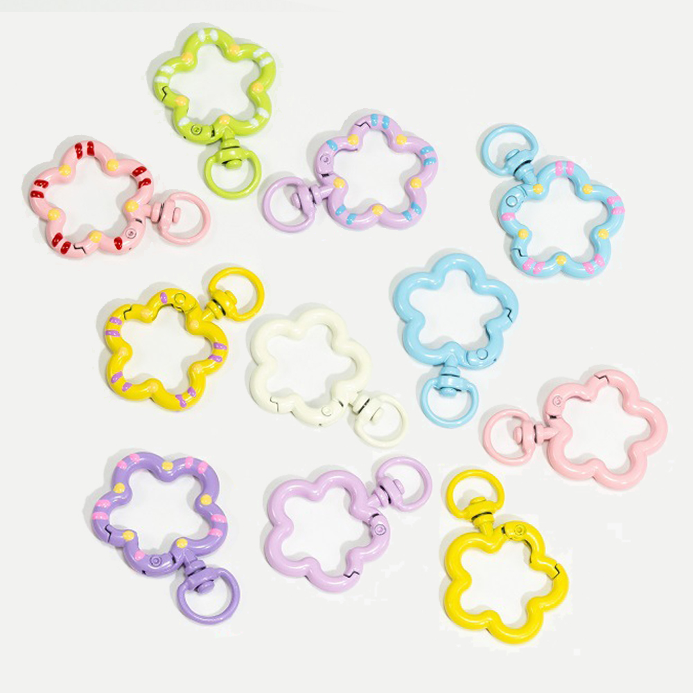 5pcs Flower Snap Hook Trigger  - مراجعة Flower Supplies وسعره