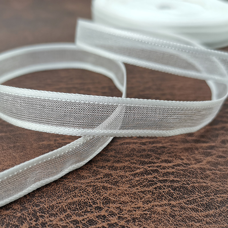 (50 Yards/roll) 3/8'' (10mm) B - مراجعة Ribbon Organza Roll وسعره