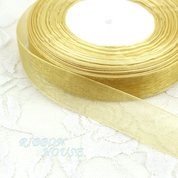 (50 yards/roll) 3/4'' (20mm) P - مراجعة Ribbon Organza Roll وسعره