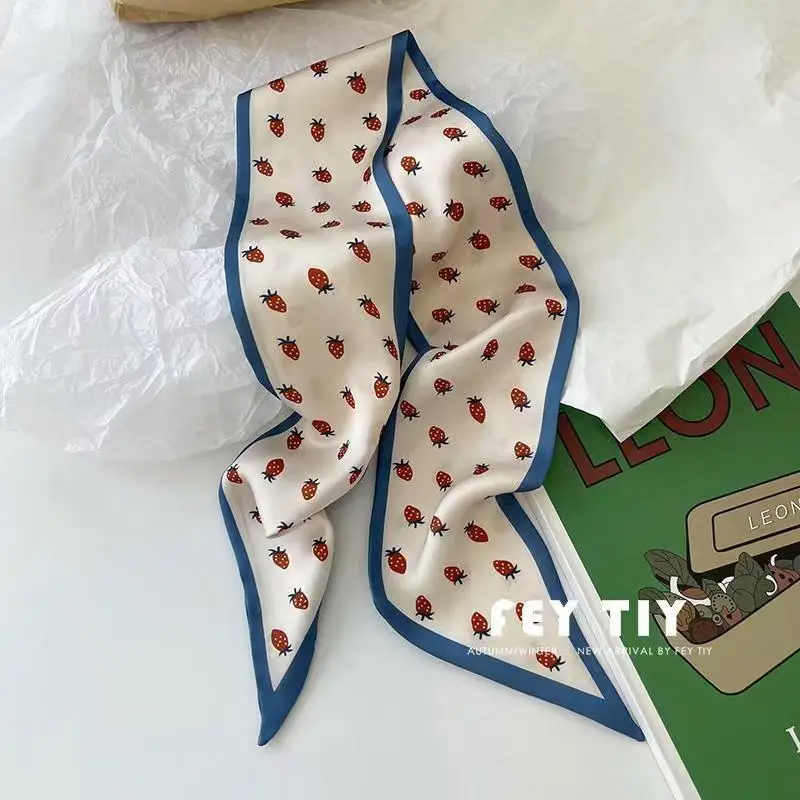Set Series Silk Satin Scarf Wo - مراجعة Ribbon Wired Satin وسعره