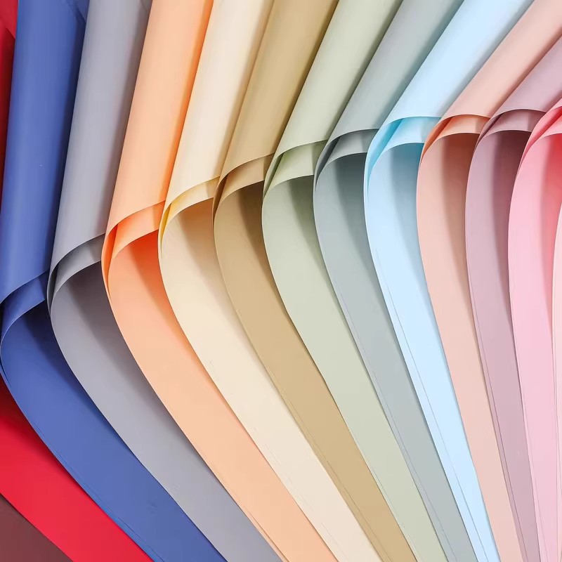Korean Style Solid Color Paper - مراجعة Florist Supply Paper وسعره