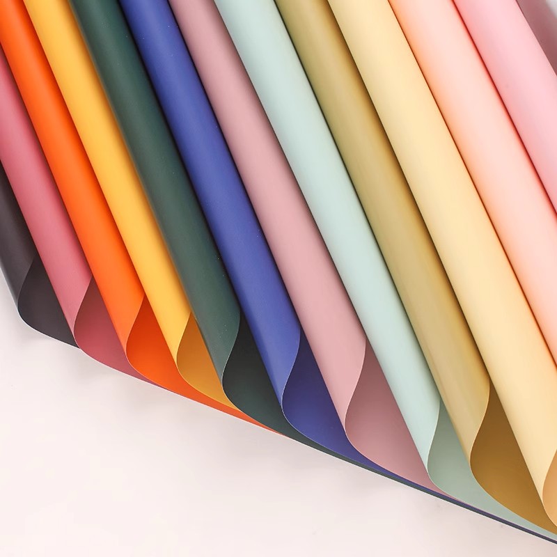 Korean Style Solid Color Paper - مراجعة Florist Supply Paper وسعره