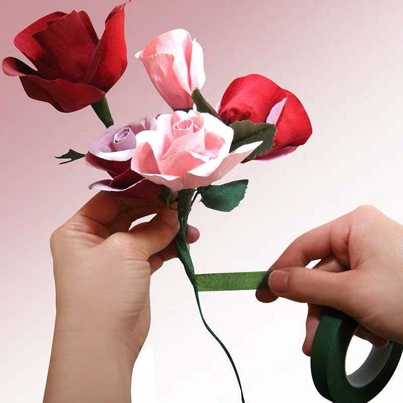 27M Floriculture Tape Self-adh - مراجعة Florist Supply Paper وسعره