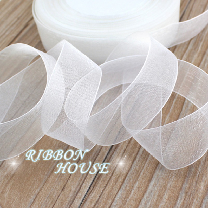 (50 yards/roll) 12/15/20/25/40 - مراجعة Ribbon Organza Roll وسعره