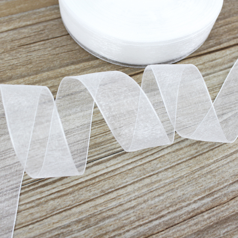 (50 yards/roll) 12/15/20/25/40 - مراجعة Ribbon Organza Roll وسعره