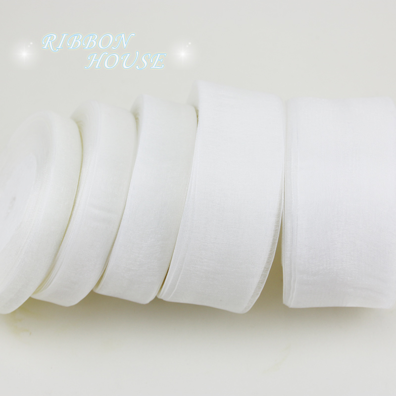 (50 yards/roll) 12/15/20/25/40 - مراجعة Ribbon Organza Roll وسعره
