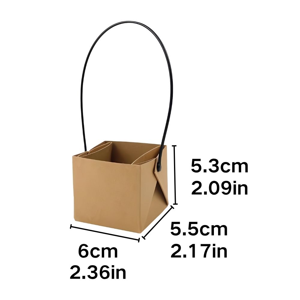 10pcs Kraft Paper Flower Baske - مراجعة Florist Supply Paper وسعره