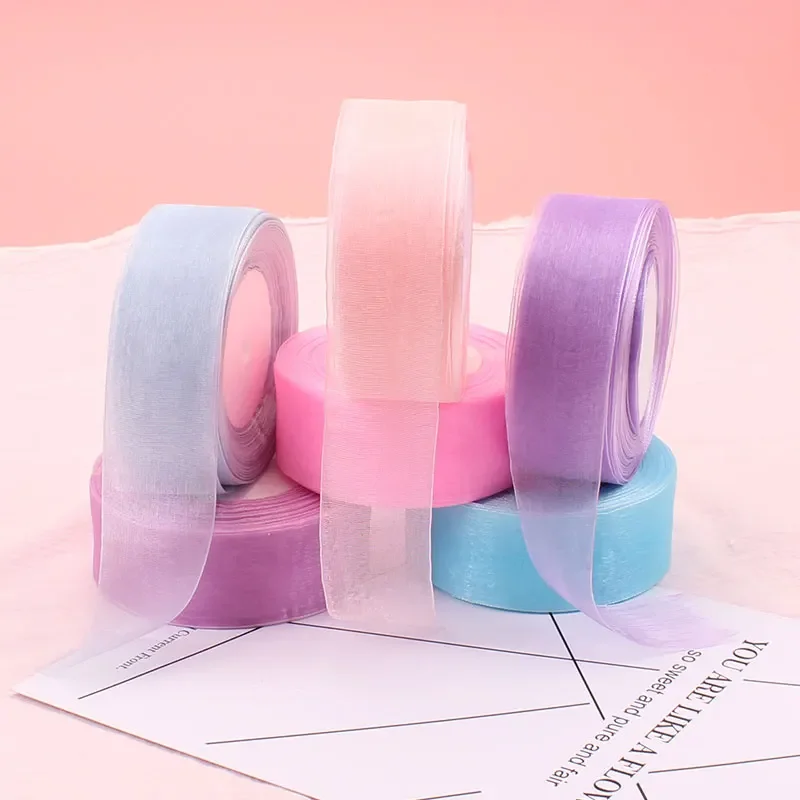 4cm Chiffon Organza Ribbon Who - مراجعة Ribbon Organza Roll وسعره