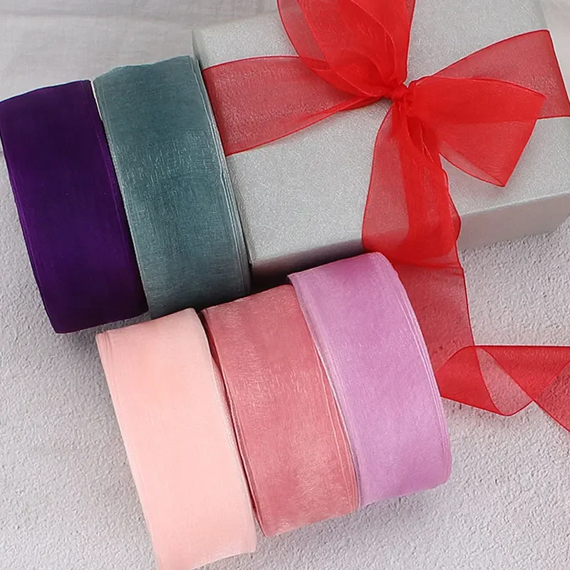 4cm Chiffon Organza Ribbon Who - مراجعة Ribbon Organza Roll وسعره