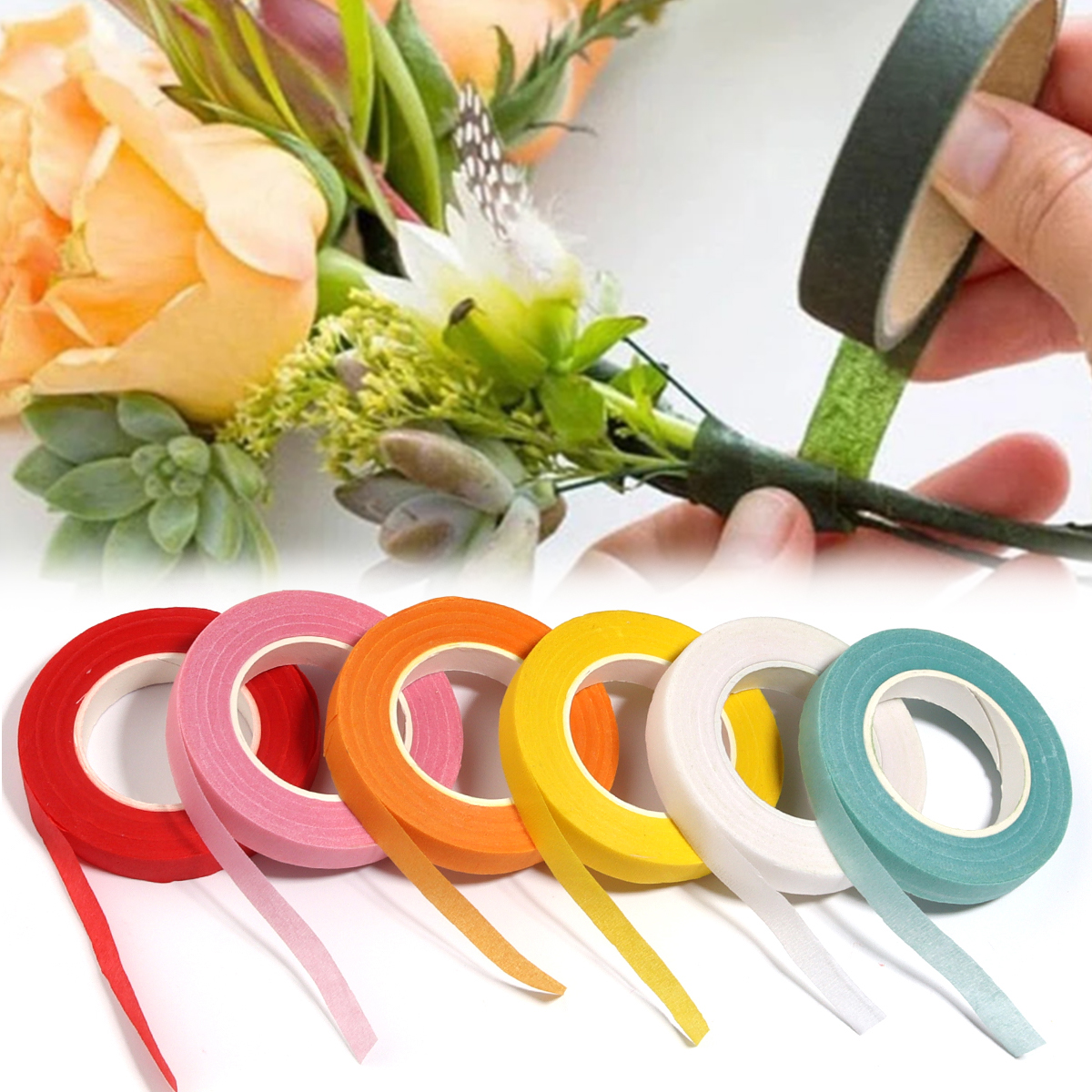 30 Yard 12MM Floral Stem Tape  - مراجعة Florist Supply Paper وسعره