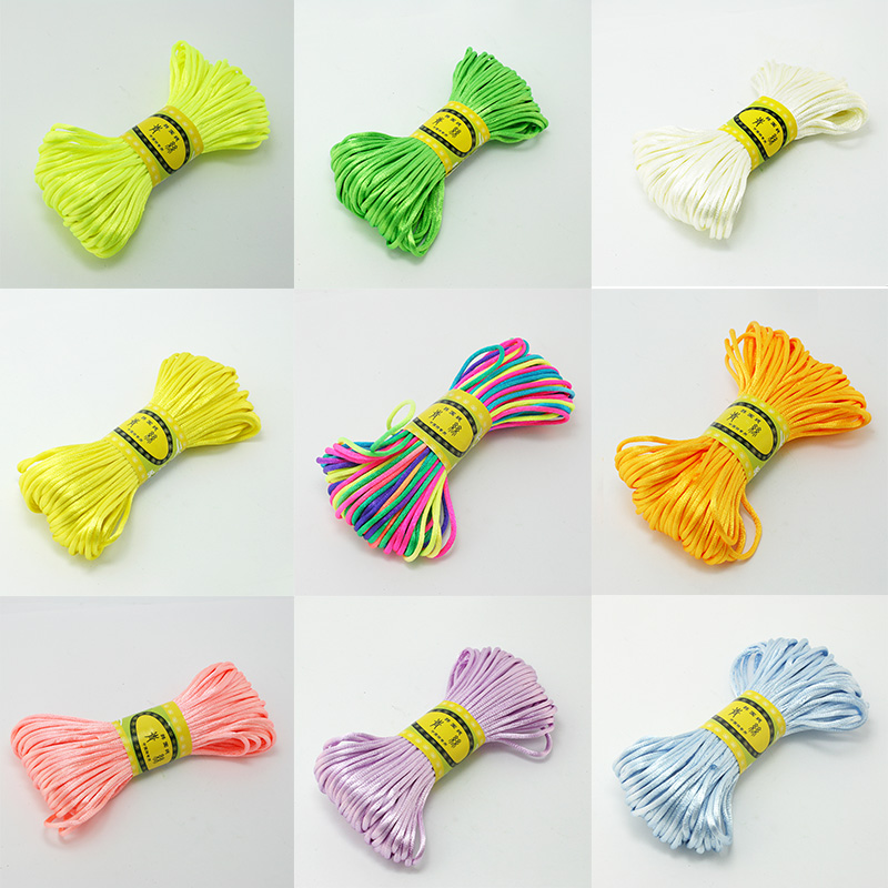 2.5mm 20m Satin Rattail Silk M - مراجعة Ribbon Wired Satin وسعره