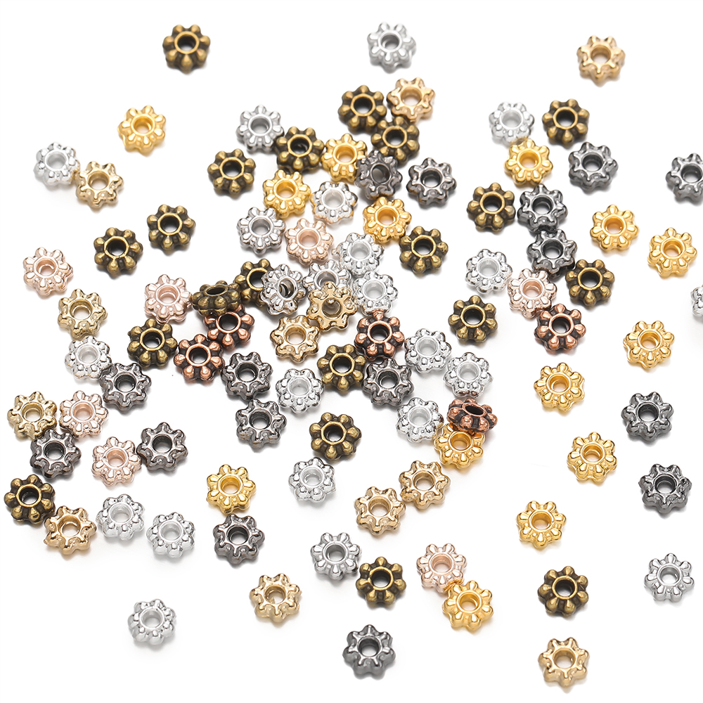200pcs/lot 4/6mm Daisy Snowfla - مراجعة Flower Supplies وسعره