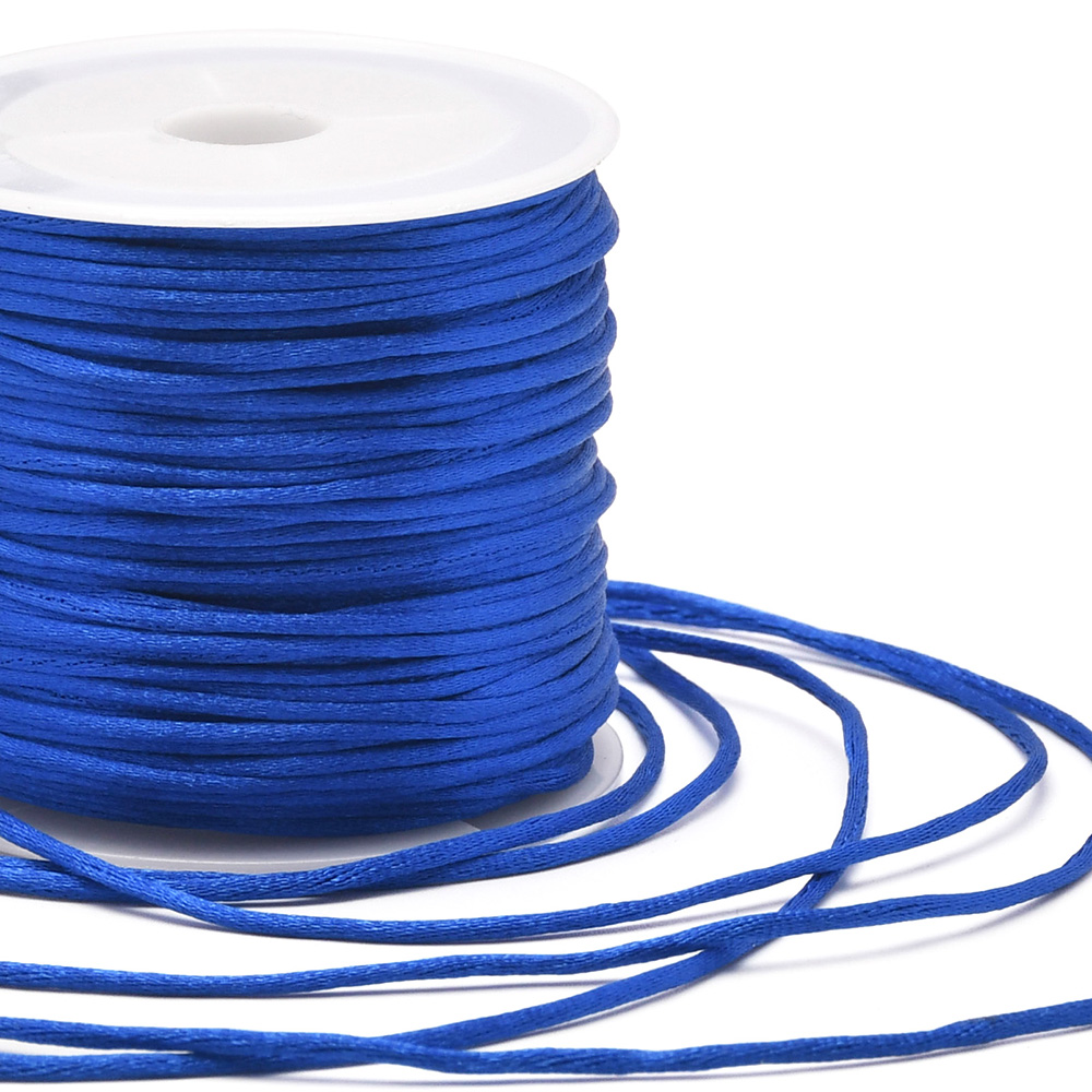 1.5mm Crafts Satin Rattail Cor - مراجعة Ribbon Wired Satin وسعره