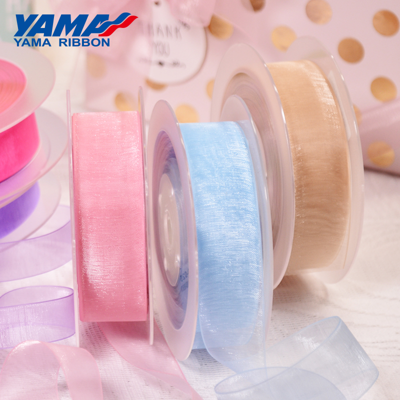 YAMA Sheer Organza Silk Ribbon - مراجعة Ribbon Organza Roll وسعره
