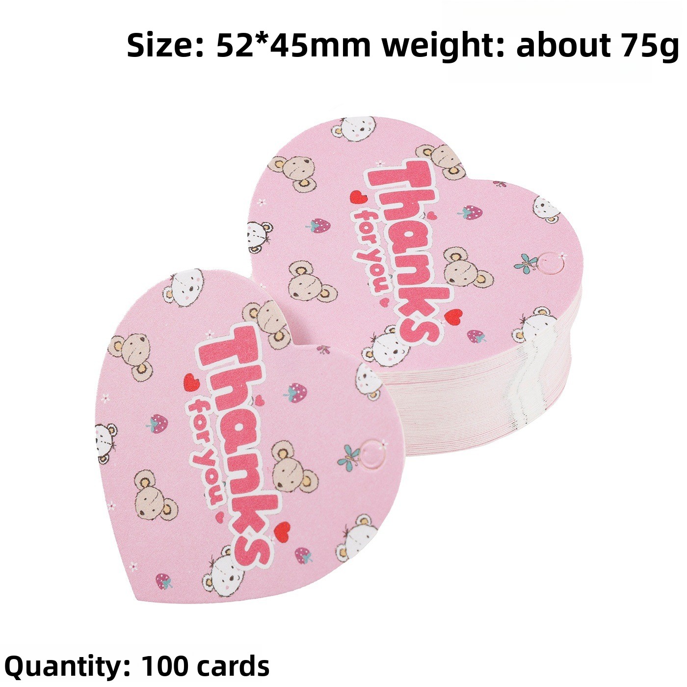 100pcs Thank You Gift Tags Car - مراجعة Flower Supplies وسعره