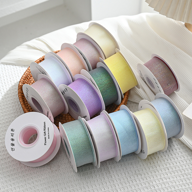 10Yards Roll 4CM Colorful Orga - مراجعة Ribbon Organza Roll وسعره