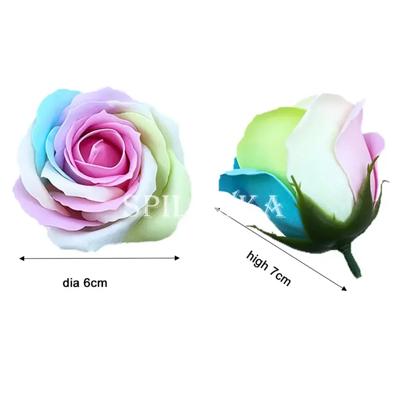 Spilewka 6X7cm Colorful Rose A - مراجعة Flower Supplies وسعره